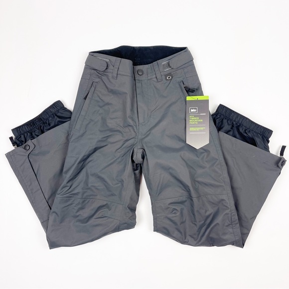 REI Bottoms Nwt Rei Boys Timber Mountain Grey Snow Pants Xs 67